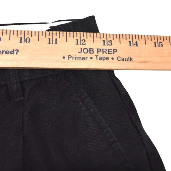 Wilfred Faded Black Linen Pleated High Waist Shorts Women’s Size 2 Minimalist - Picture 8 of 8